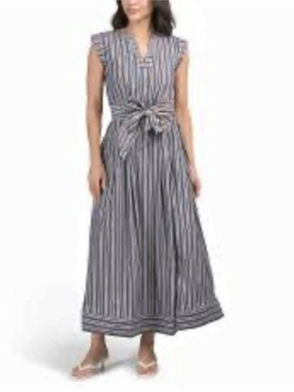 Cartolina Nantucket Isadora Striped Dress M